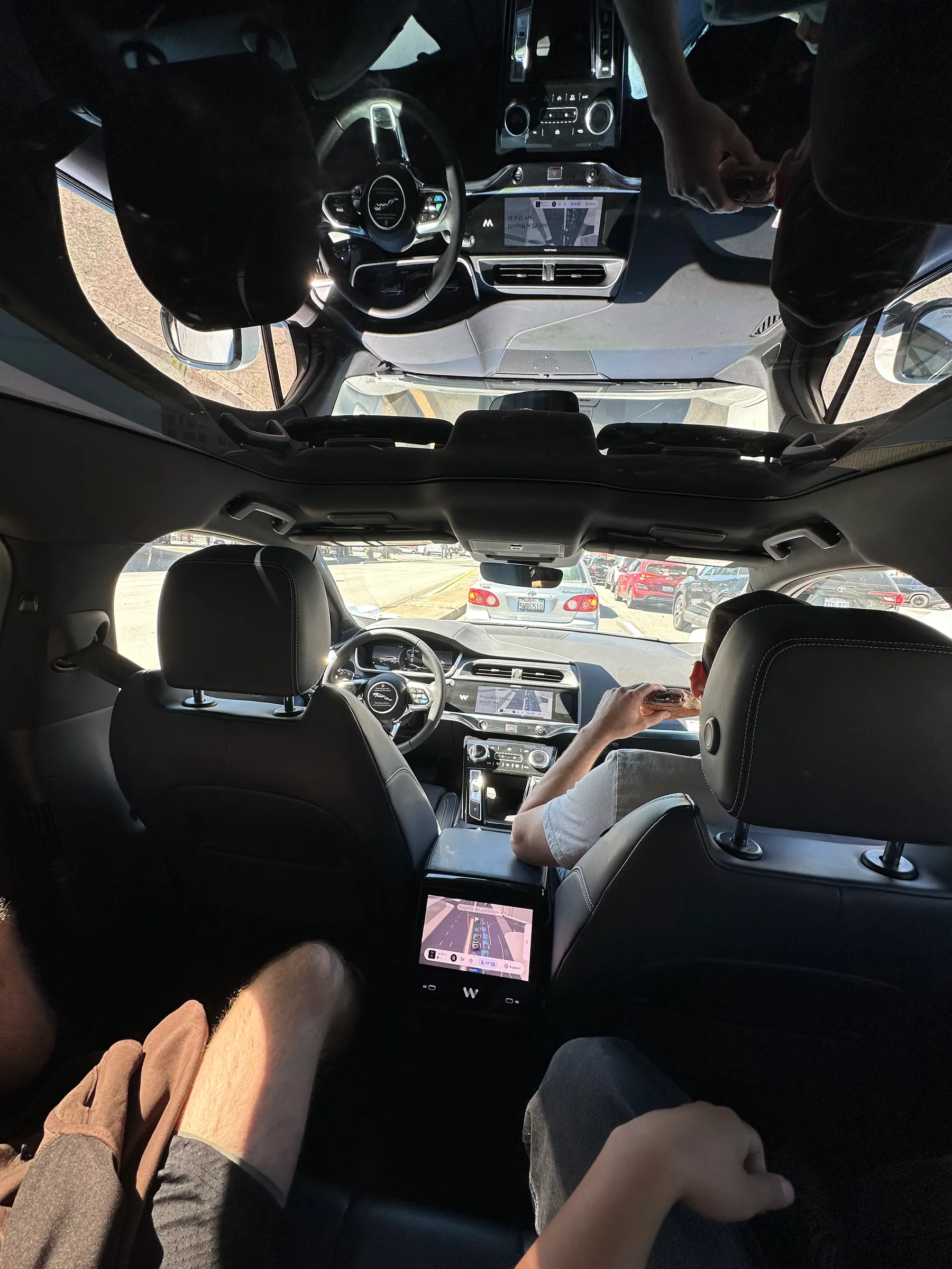 My first time in a Waymo 🤯